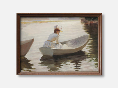 Woman in a boat (1886) Art Print mockup - A_p379-V1-PC_F+WA-SS_1-PS_5x7-C_def variant