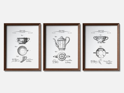 Victorian Tea Party - Patent Print Set of 3 mockup - A_t10069-V1-PC_F+WA-SS_3-PS_11x14-C_whi variant