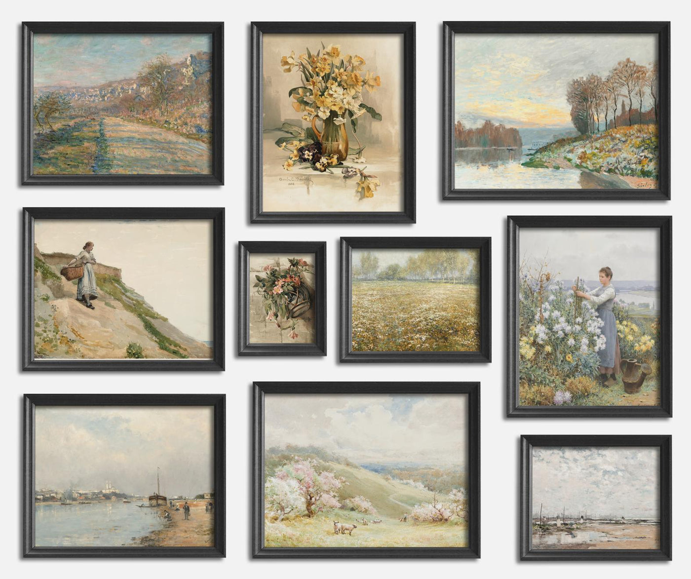 Spring Gallery Wall - Fine Art Print Set of 10 โ Everart