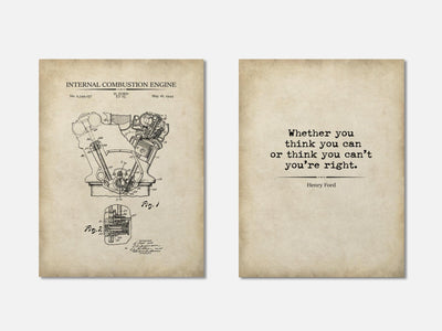 Ford Patent & Quote Prints - Set of 2 mockup - A_t10154-V1-PC_AP-SS_2-PS_11x14-C_par