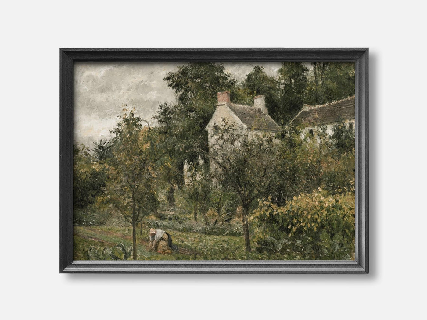 La Maison Rondest Et Son Jardin À L’hermitage, Pontoise (1878) Art Print mockup - A_p264-V1-PC_F+B-SS_1-PS_5x7-C_def variant