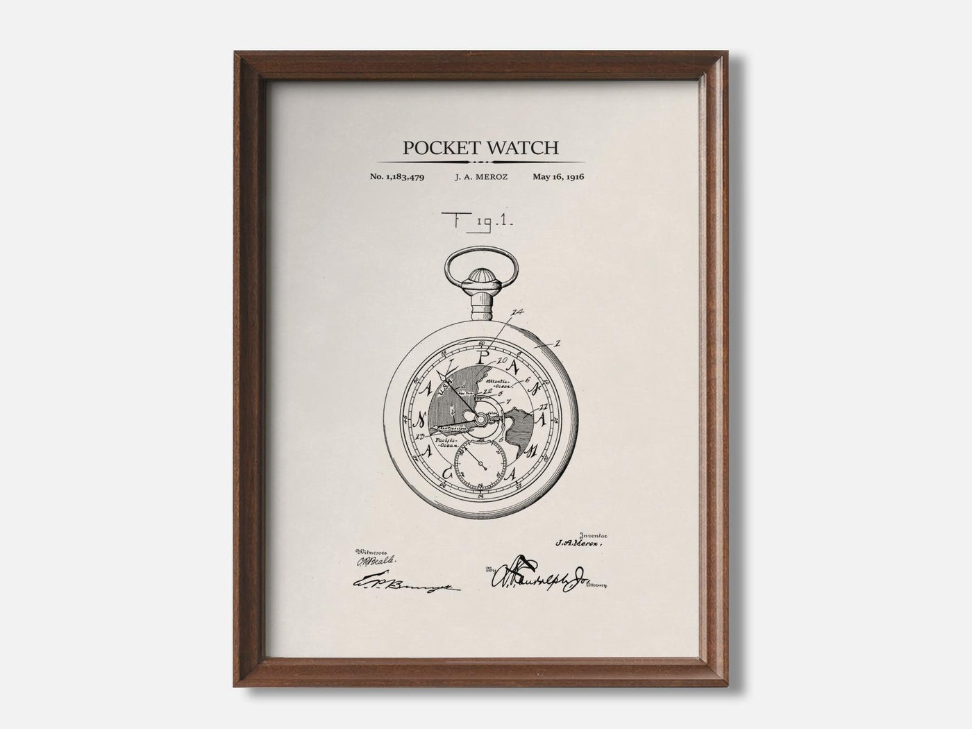 Pocket Watch Patent Print mockup - A_to6-V1-PC_F+WA-SS_1-PS_5x7-C_ivo variant