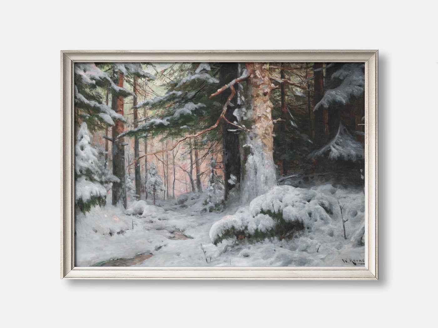 The Snowy Pine Forest mockup - A_w31-V1-PC_F+O-SS_1-PS_5x7-C_def variant