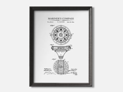 Mariner's Compass Patent Print mockup - A_to5-V1-PC_F+B-SS_1-PS_5x7-C_whi variant