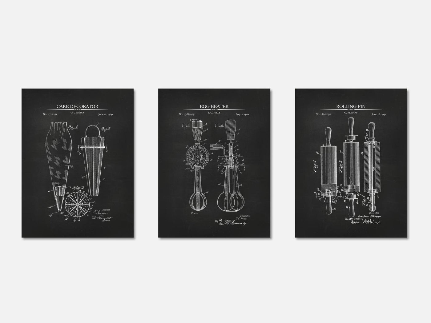 Baking Patent Prints mockup - A_t10006-V1-PC_AP-SS_3-PS_11x14-C_cha variant