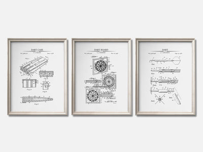 Darts Patent Print Set of 3 mockup - A_t10073-V1-PC_F+O-SS_3-PS_11x14-C_whi variant
