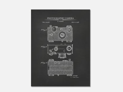 Vintage Camera Patent Print mockup - A_t10016.2-V1-PC_AP-SS_1-PS_5x7-C_cha variant
