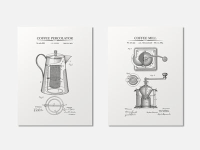 Coffee Patent Prints - Set of 2 mockup - A_t10002-V1-PC_AP-SS_2-PS_11x14-C_whi variant