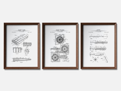 Darts Patent Print Set of 3 mockup - A_t10073-V1-PC_F+WA-SS_3-PS_11x14-C_whi variant