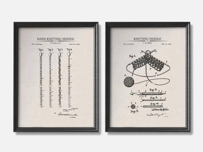 Knitting Patent Print Set of 2 mockup - A_t10083-V1-PC_F+B-SS_2-PS_11x14-C_ivo variant