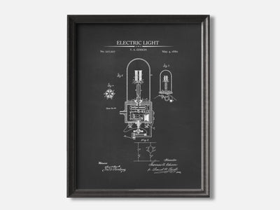 Electric Light Patent Print mockup - A_t10024.4-V1-PC_F+B-SS_1-PS_5x7-C_cha variant