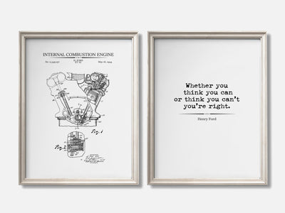 Ford Patent & Quote Prints - Set of 2 mockup - A_t10154-V1-PC_F+O-SS_2-PS_11x14-C_whi variant