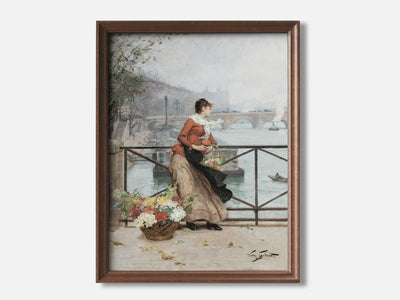 The Flower Vendor On The Pont Des Arts, Paris Art Print mockup - A_p54-V1-PC_F+WA-SS_1-PS_5x7-C_def variant