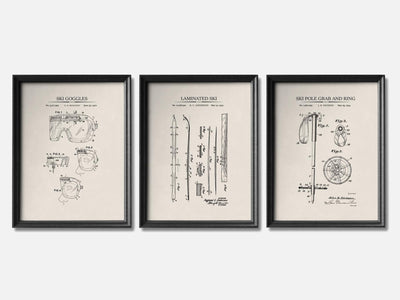 Ski Patent Print Set of 3 mockup - A_t10045-V1-PC_F+B-SS_3-PS_11x14-C_ivo variant