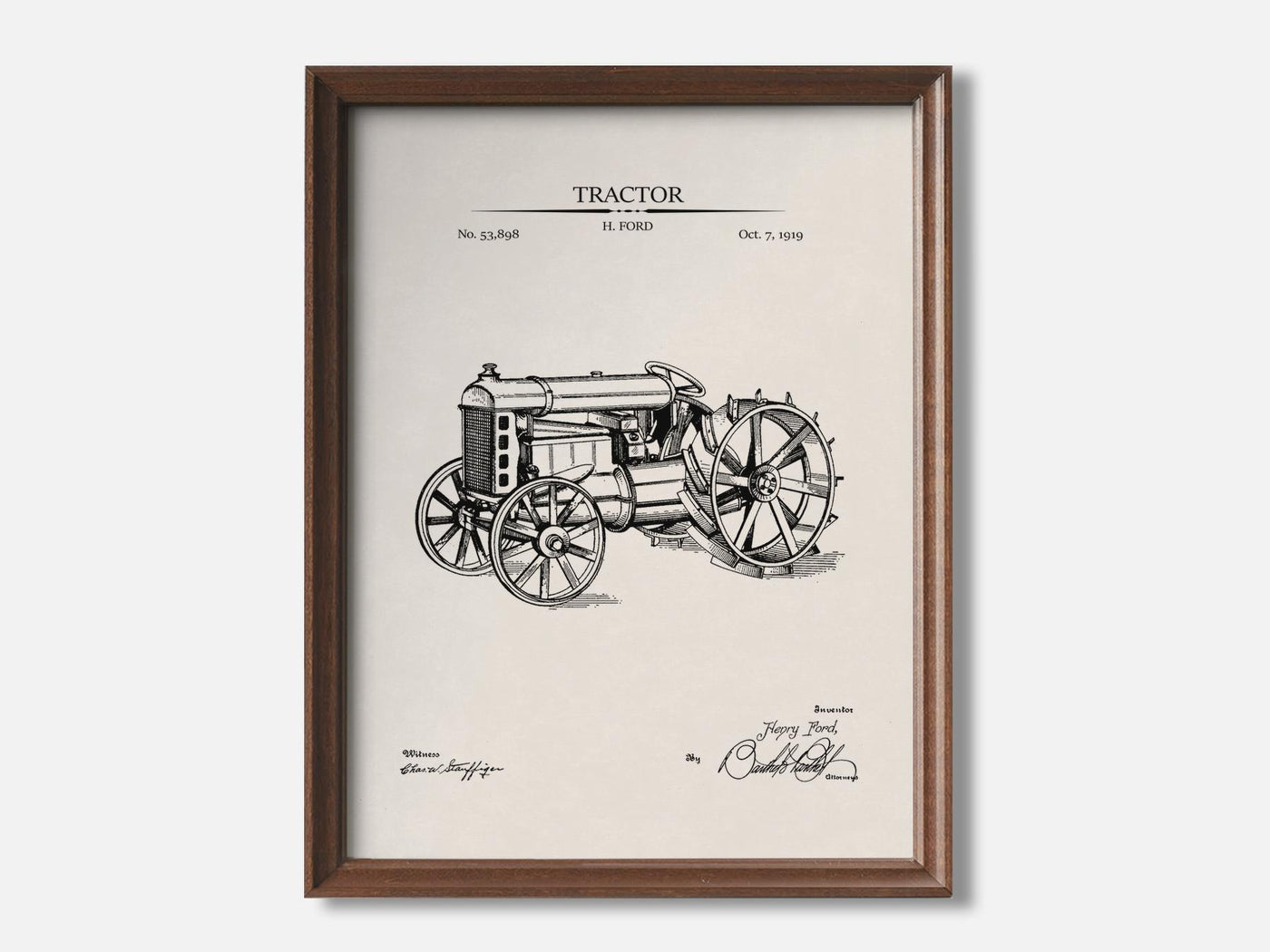 Tractor Patent Print mockup - A_t10025.3-V1-PC_F+WA-SS_1-PS_5x7-C_ivo variant