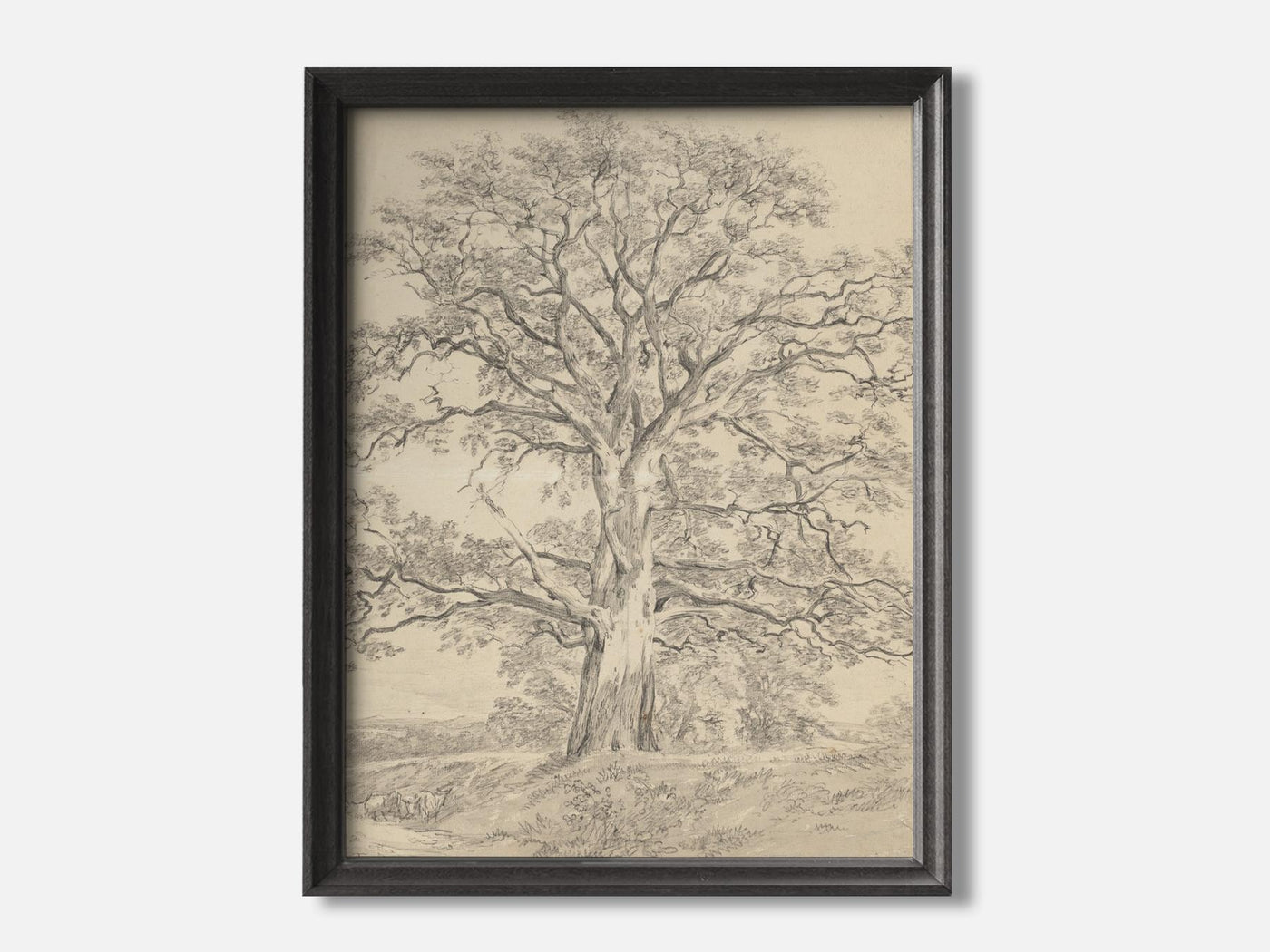 A Great Oak Tree (c. 1801) Art Print mockup - A_d30-V1-PC_F+B-SS_1-PS_5x7-C_def variant