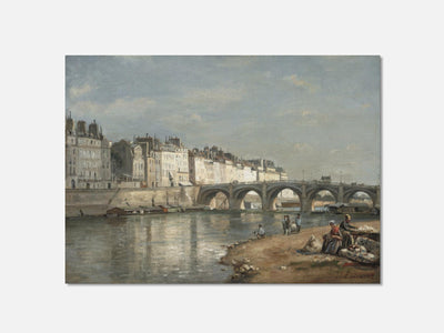 Pont de la Tournelle (Paris, 1862) 1 Unframed mockup