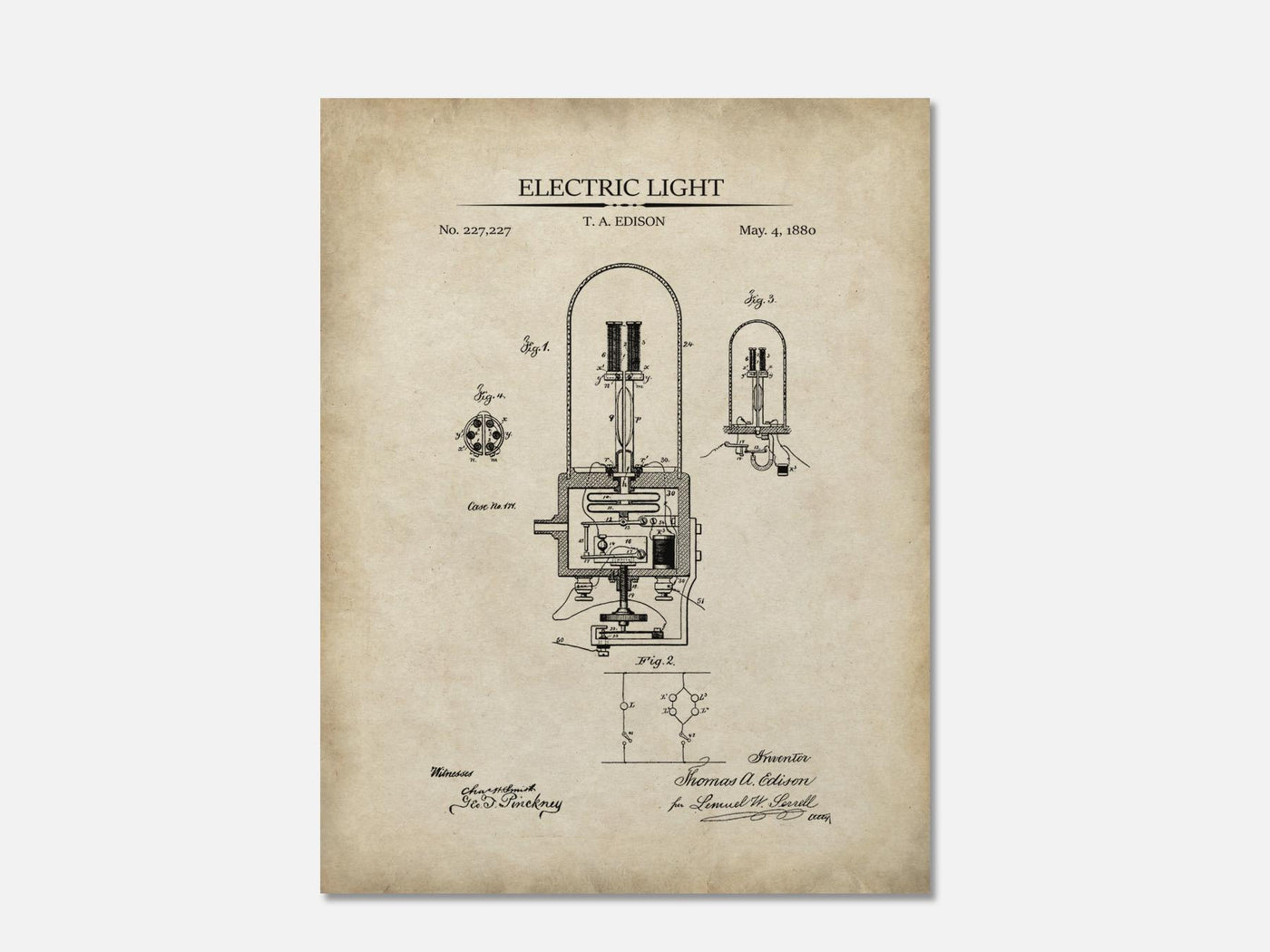 Electric Light Patent Print mockup - A_t10024.4-V1-PC_AP-SS_1-PS_5x7-C_par