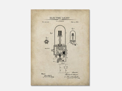 Electric Light Patent Print mockup - A_t10024.4-V1-PC_AP-SS_1-PS_5x7-C_par variant