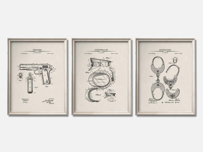 Police Patent Print Set of 3 mockup - A_t10039-V1-PC_F+O-SS_3-PS_11x14-C_ivo variant