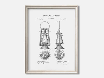 Tubular Lantern 1 Oat mockup