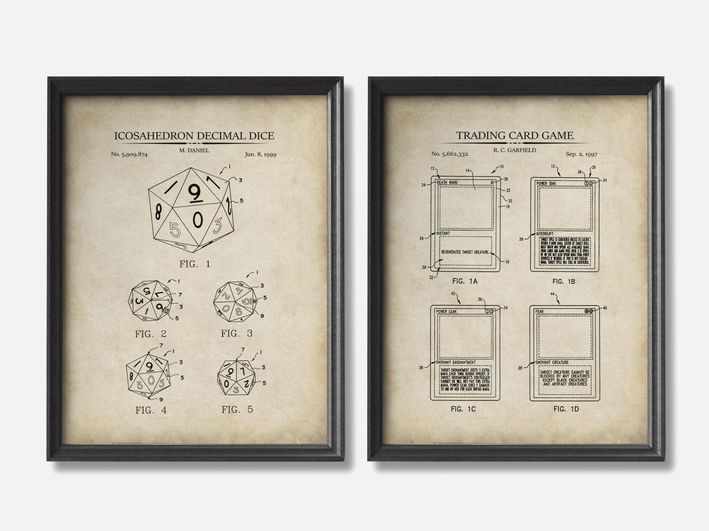 Magic Patent Print Set of 2 mockup - A_t10034-V1-PC_F+B-SS_2-PS_11x14-C_par variant