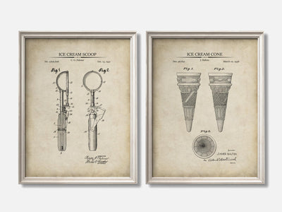 Ice Cream Patent Print Set of 2 mockup - A_t10081-V1-PC_F+O-SS_2-PS_11x14-C_par variant