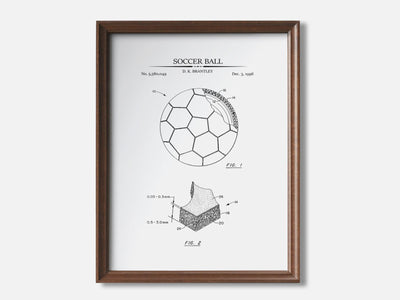 Soccer Ball Patent Prints mockup - A_t10070.2-V1-PC_F+WA-SS_1-PS_5x7-C_whi variant