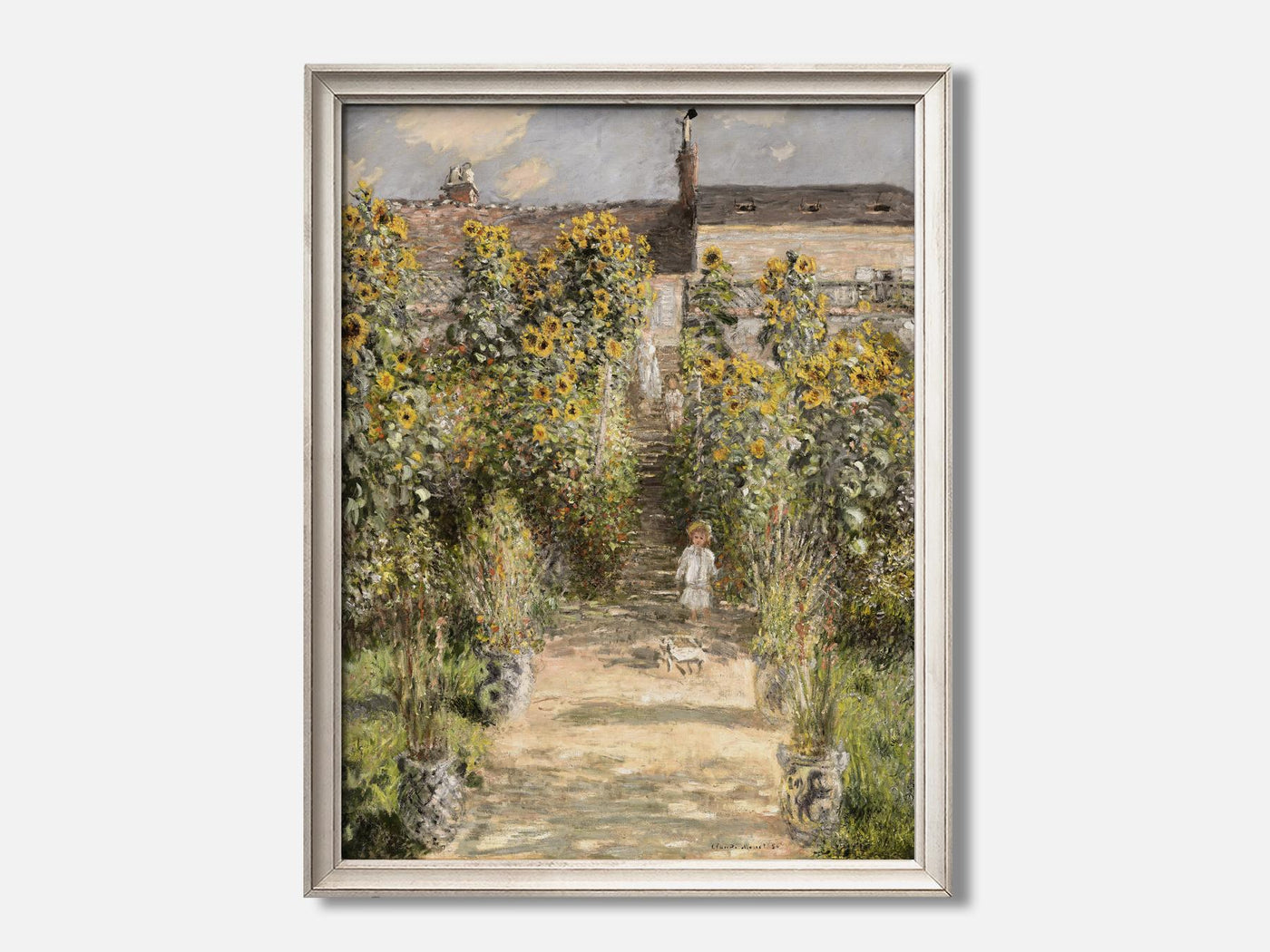 The Artist’s Garden at Vétheuil (1881) Art Print mockup - A_p216-V1-PC_F+O-SS_1-PS_5x7-C_def variant