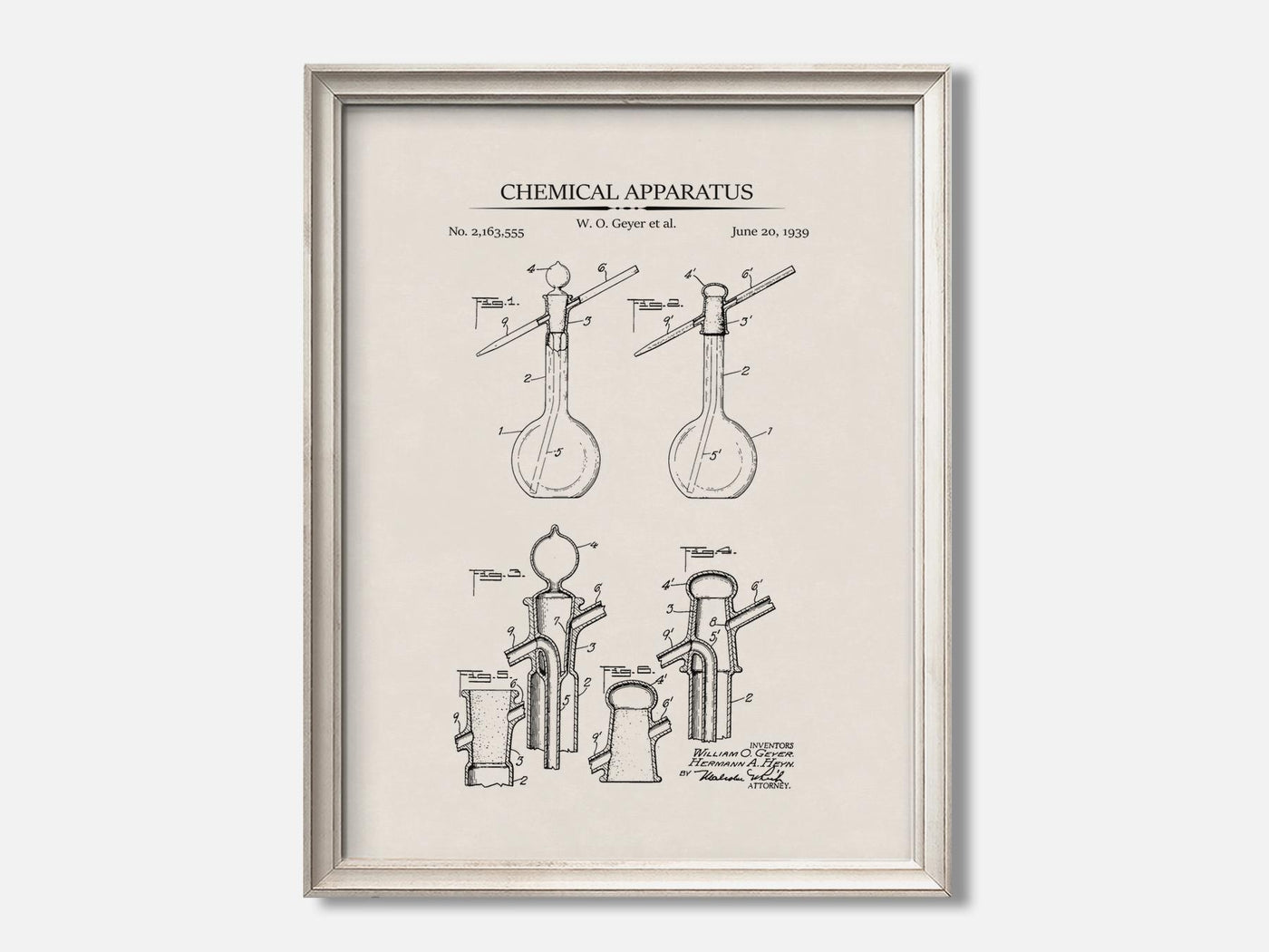 Chemical Apparatus 1 Oat - Ivory mockup