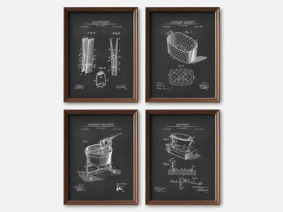 Laundry Patent Print Set of 4 mockup - A_t10007-V1-PC_F+WA-SS_4-PS_5x7-C_cha variant