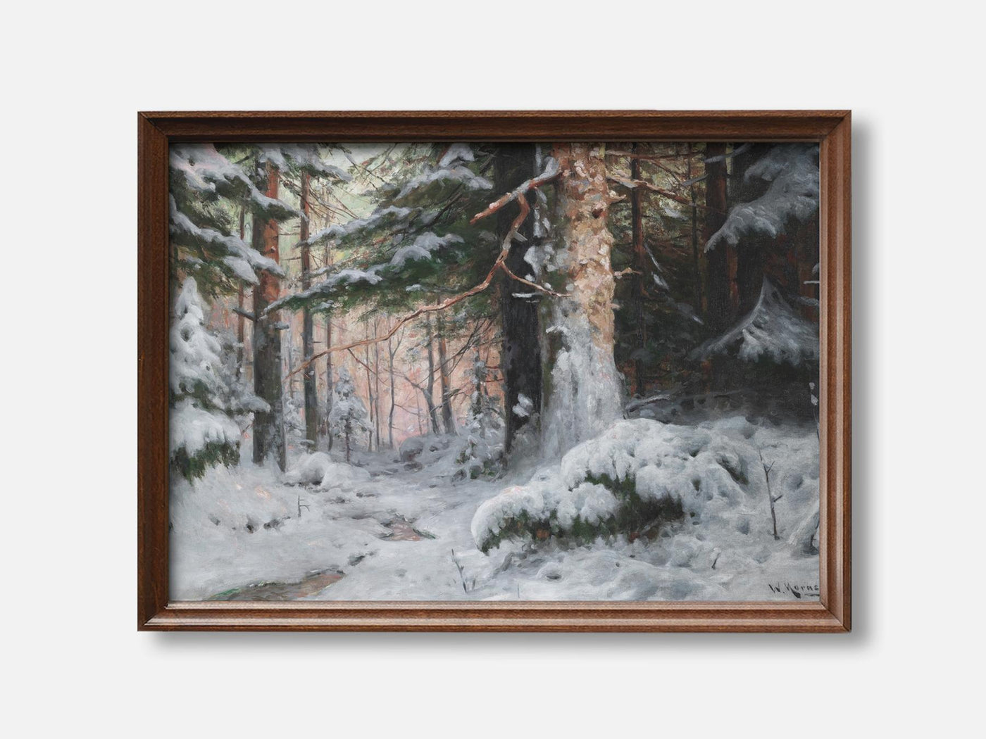 The Snowy Pine Forest mockup - A_w31-V1-PC_F+WA-SS_1-PS_5x7-C_def variant