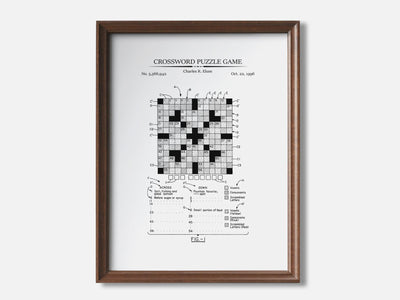 Crossword Puzzle Patent Print mockup - A_t10160.2-V1-PC_F+WA-SS_1-PS_5x7-C_whi variant