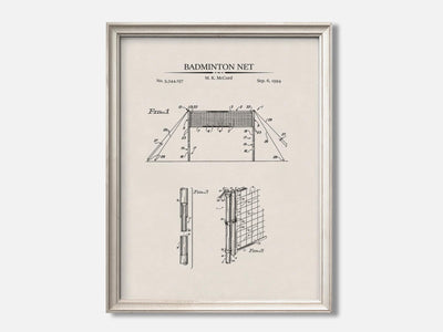 Badminton Net 1 Oat - Ivory mockup