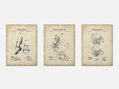 Horse Riding Patent Print Set of 3 mockup - A_t10074-V1-PC_AP-SS_3-PS_11x14-C_par