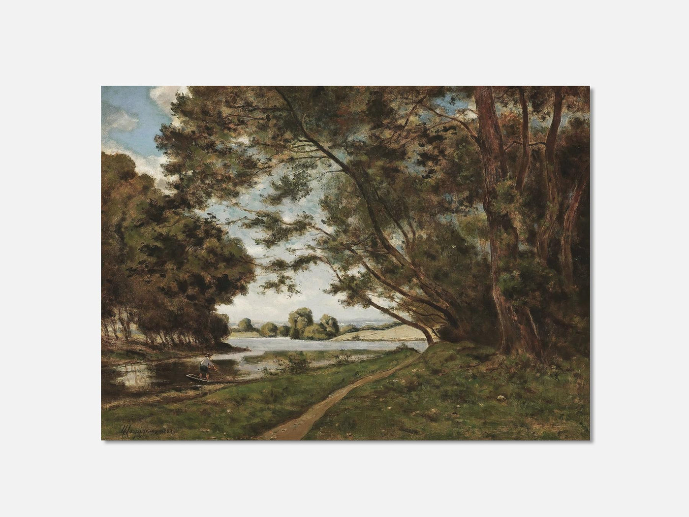 The Trail Near the River (1882)