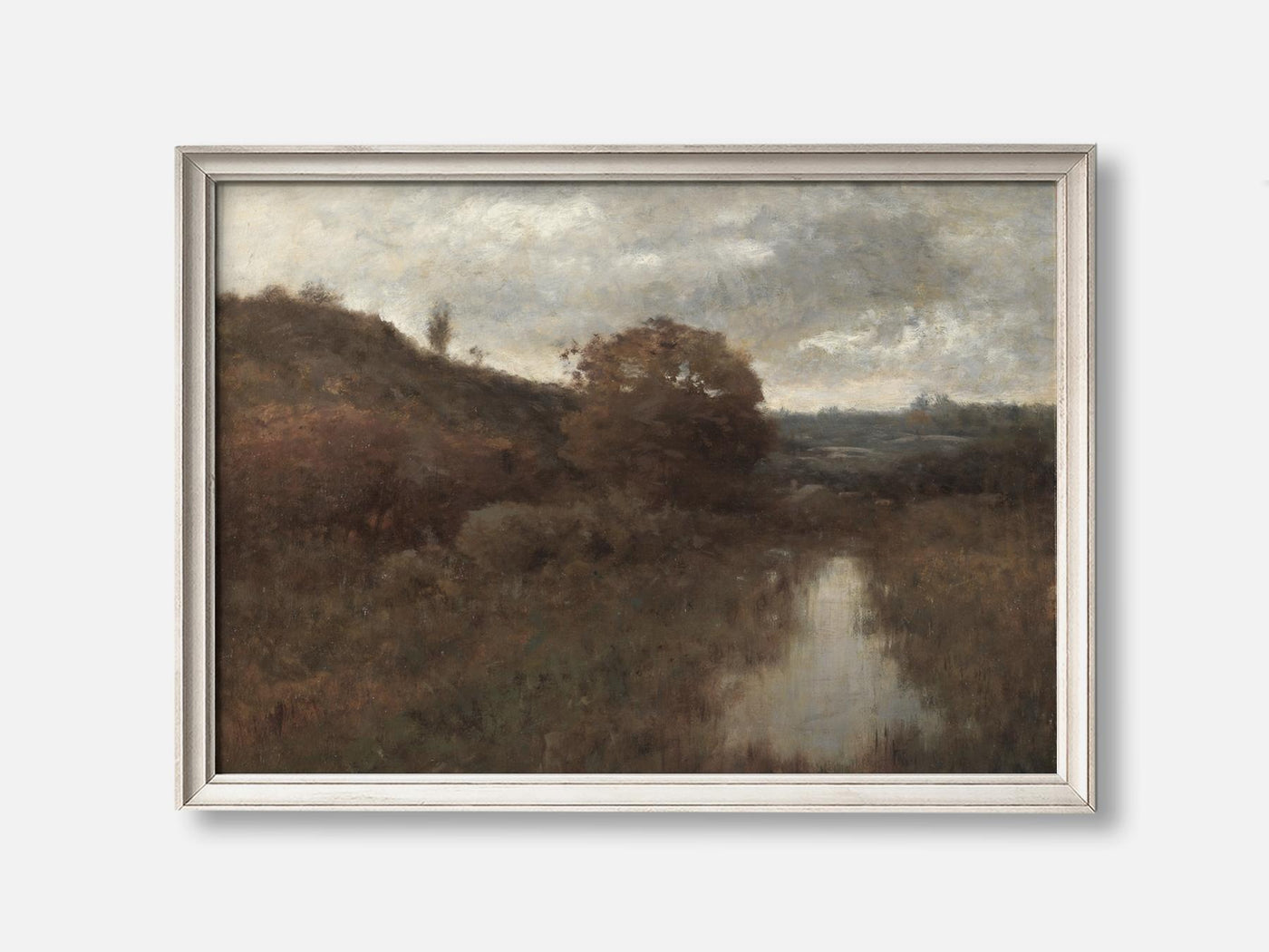 Autumn Landscape and Pool (1870s-1880s) Art Print mockup - A_p30-V1-PC_F+O-SS_1-PS_5x7-C_def variant