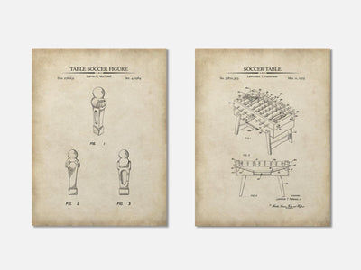 Foosball Patent Print Set of 2 mockup - A_t10098-V1-PC_AP-SS_2-PS_11x14-C_par