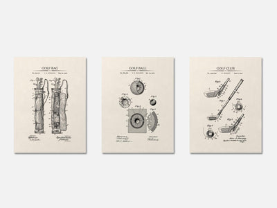 Golf Patent Print Set of 3 mockup - A_t10028-V1-PC_AP-SS_3-PS_11x14-C_ivo variant