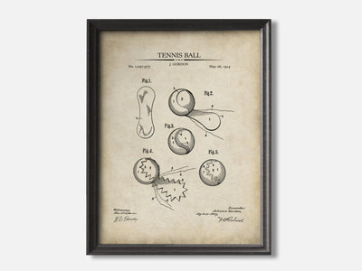 Tennis Ball Patent Print mockup - A_t10049.1-V1-PC_F+B-SS_1-PS_5x7-C_par variant