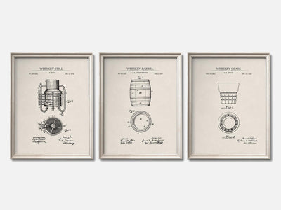 Whiskey Patent Print Set of 3 mockup - A_t10059-V1-PC_F+O-SS_3-PS_11x14-C_ivo variant