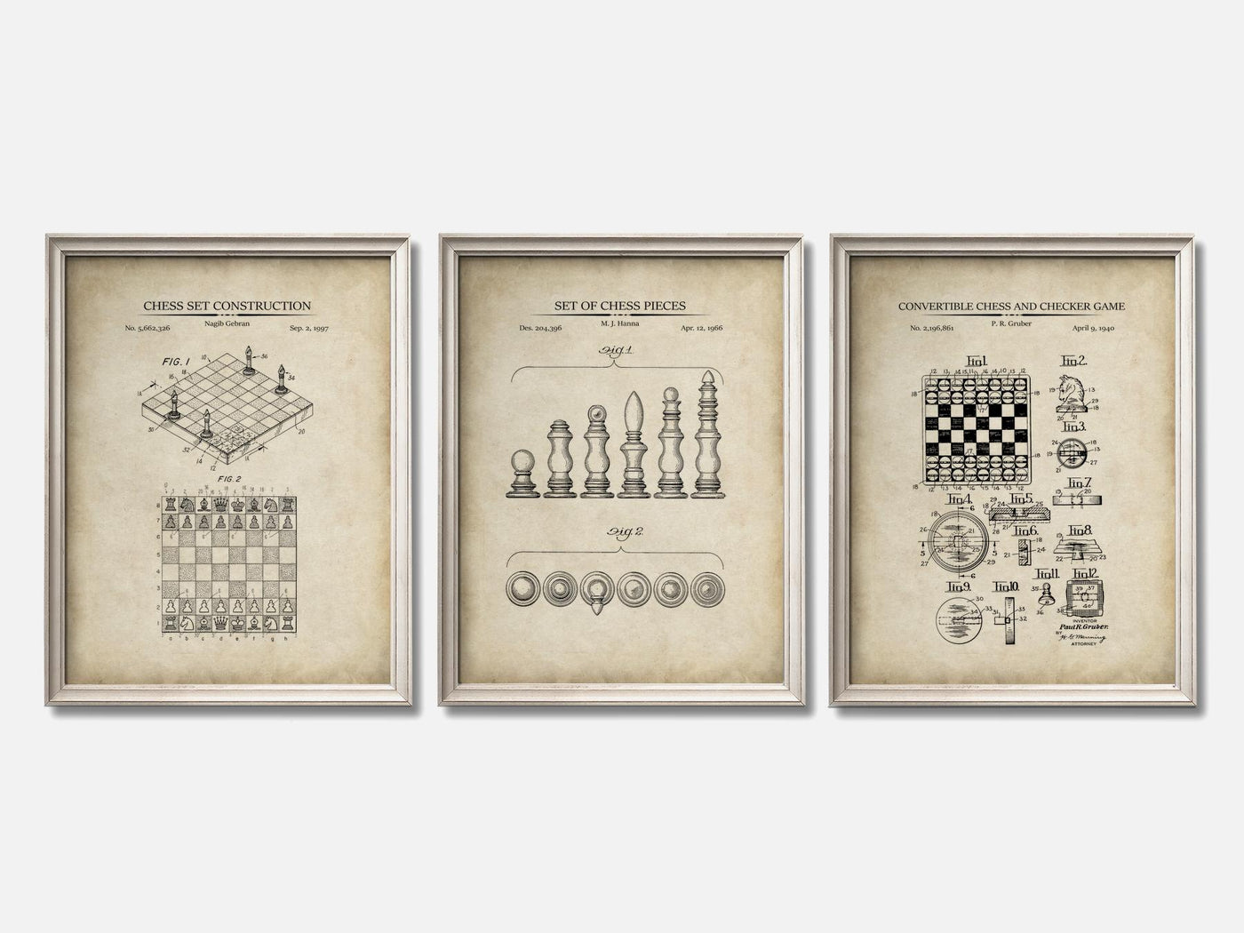 Chess Patent Print Set of 3 mockup - A_t10085-V1-PC_F+O-SS_3-PS_11x14-C_par variant