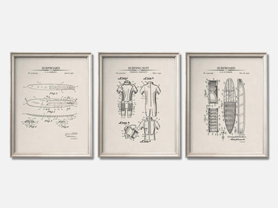 Surfing Patent Print Set of 3 mockup - A_t10068-V1-PC_F+O-SS_3-PS_11x14-C_ivo variant