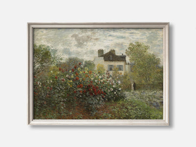 The Artist’s Garden in Argenteuil (A Corner of the Garden with Dahlias) (1873) Art Print mockup - A_p215-V1-PC_F+O-SS_1-PS_5x7-C_def