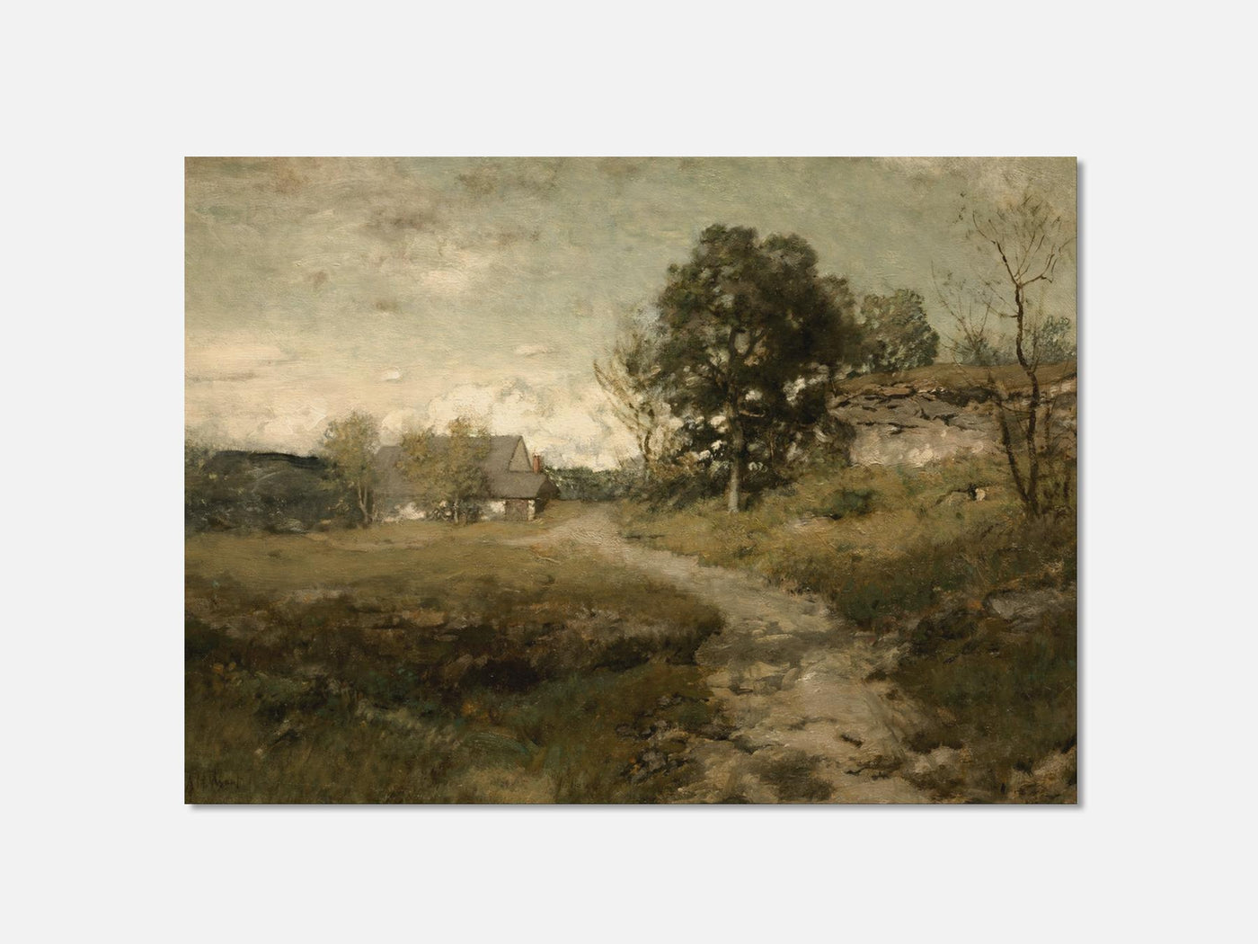 Arkville Landscape (1880s) 1 Unframed mockup