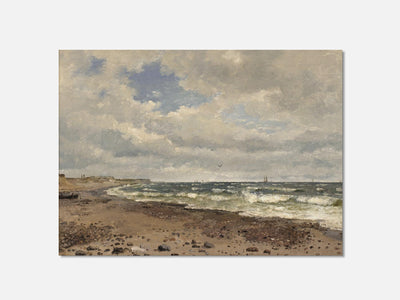A Beach with Dunes. The West Coast of Jutland Art Print mockup - A_p18-V1-PC_AP-SS_1-PS_5x7-C_def variant