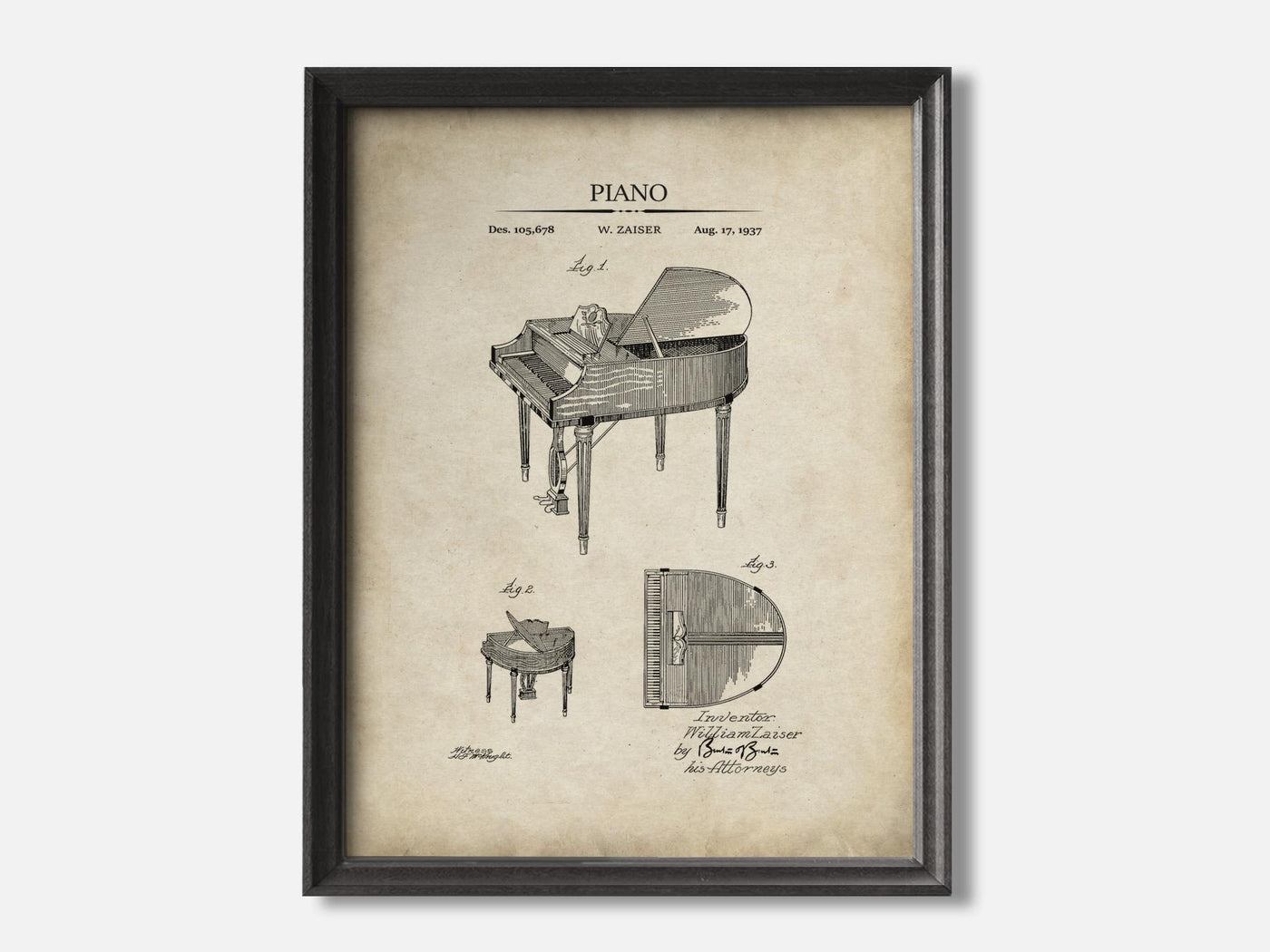 Piano Patent Art Print mockup - A_t10117.1-V1-PC_F+B-SS_1-PS_5x7-C_par variant