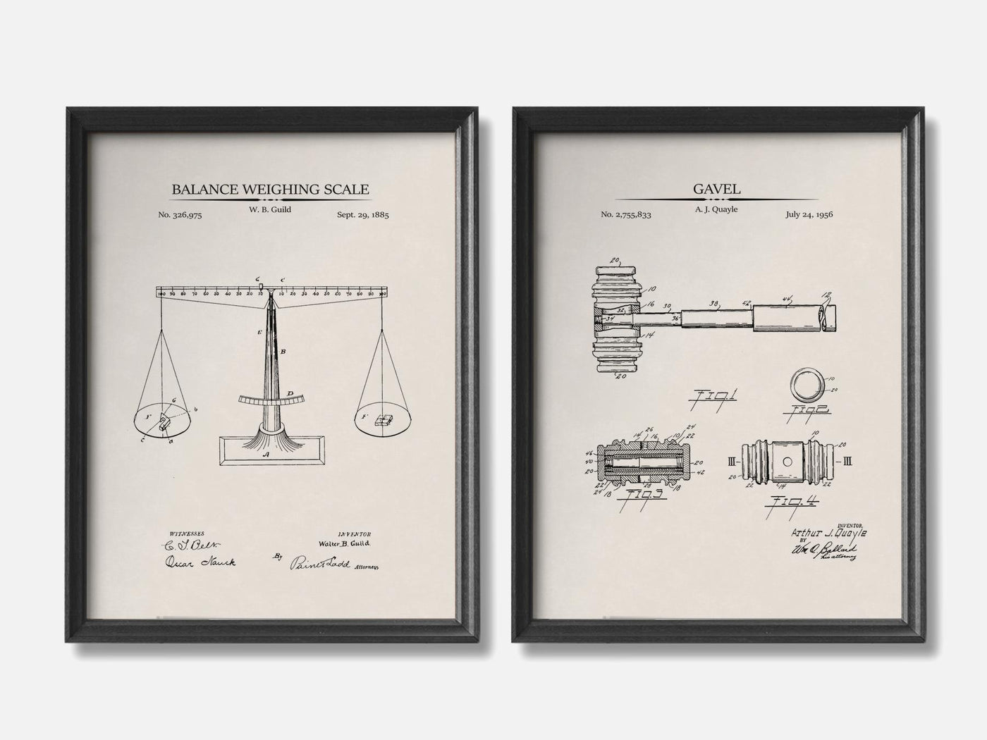 Law Patent Print Set of 2 mockup - A_t10116-V1-PC_F+B-SS_2-PS_11x14-C_ivo variant