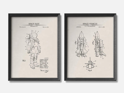 Astronaut Patent Print Set of 2 mockup - A_t10130-V1-PC_F+B-SS_2-PS_11x14-C_ivo variant