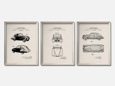 30s Cars Patent Print Set of 3 mockup - A_t10134-V1-PC_F+O-SS_3-PS_11x14-C_ivo variant